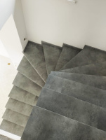  Schody s nosem Bukoma Beton kámen šedý Děcin